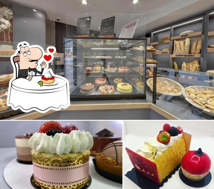 Boulangerie Pâtisserie Délicieuses Gourmandises offre une éventail de desserts