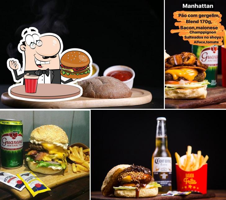 Experimente um hambúrguer no Brooklyn Burgers