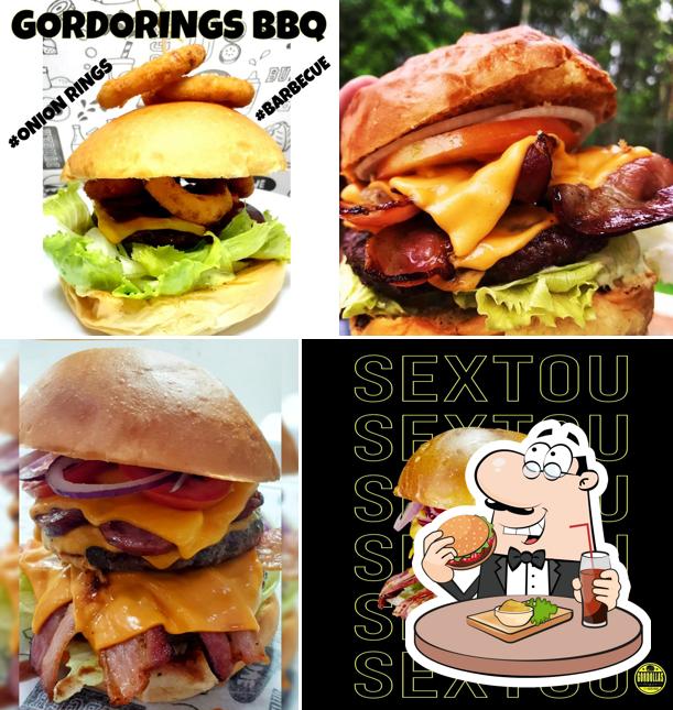 Experimente um hambúrguer no GORDOLLAS BURGUER