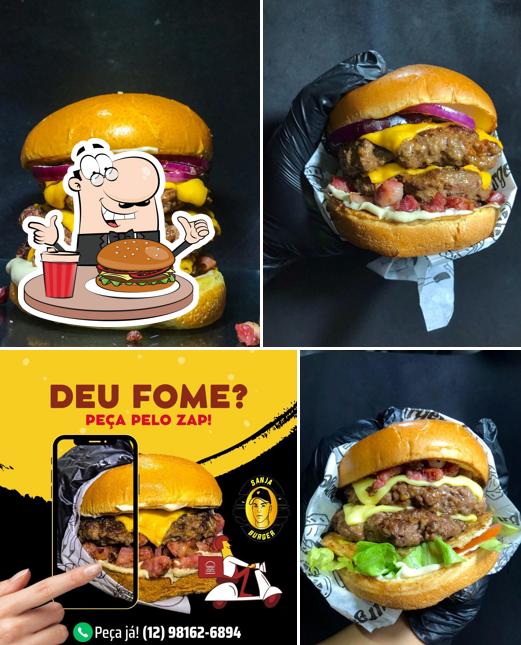 Hambúrguer em SANJA BURGER