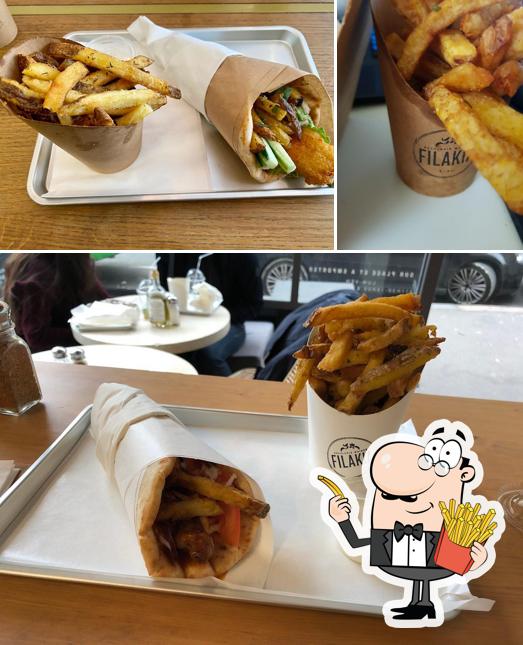 Essayez des frites à Comme à Athènes