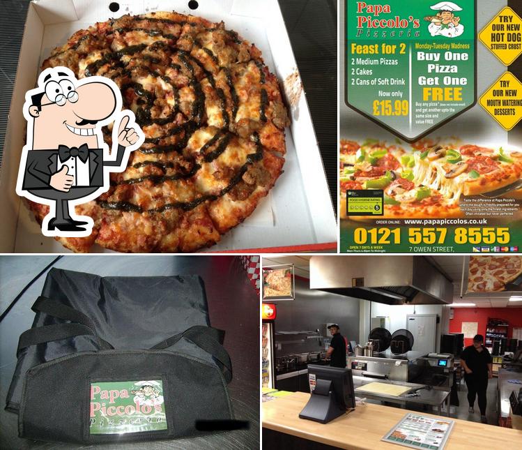 Papa Piccolo's in Tipton Restaurant menu and reviews