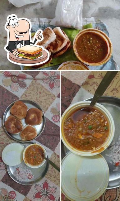 Grilled cheese sandwich at Grace Pav Bhaji