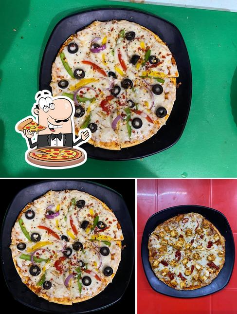 Pick pizza at Jalaram Chinese Kamrej