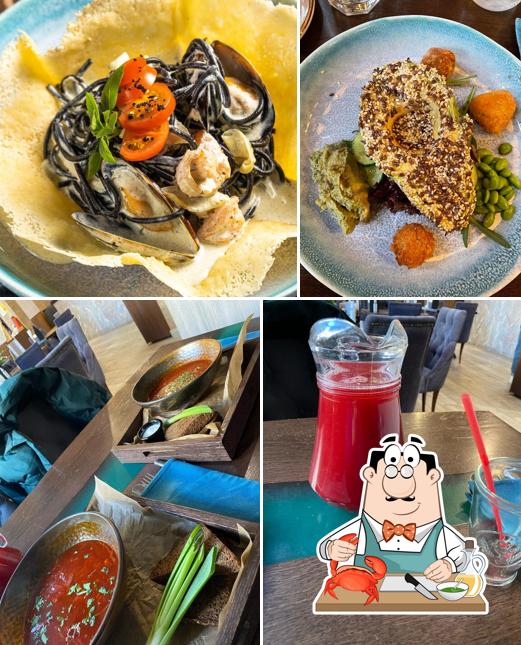 Prenez des fruits de mer à Chaika