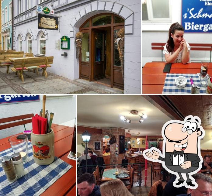 Это снимок паба и бара "Restaurant Schmankerl"