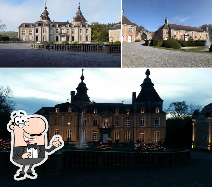 Jetez un coup d’œil à quoi ressemble Domaine Du Château De Modave à l'extérieur