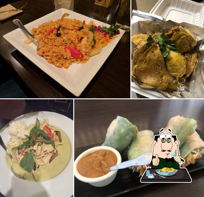 Platos en Pure Thai & Vegetarian Cuisine