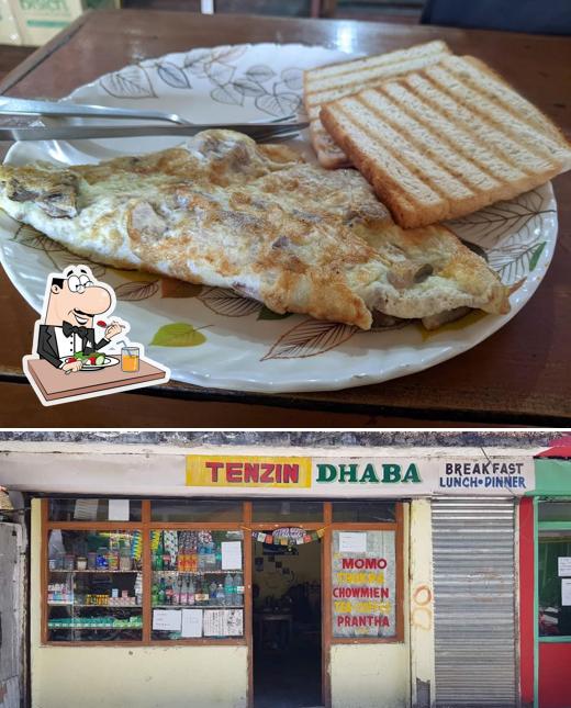 Food at Tenzin dhaba