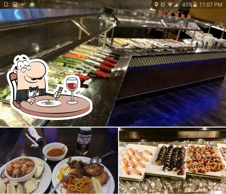 Asian Buffet Hibachi Grill & Sushi, 18 Crystal Lake Plaza in Crystal