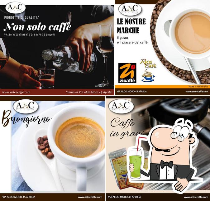 Profitez d'une boisson à Arte & Caffè