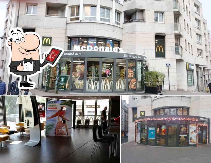 McDonald's Butte Chaumont fast food, Paris, 1 All. Darius Milhaud