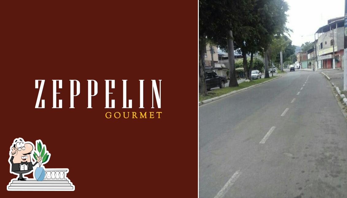 O exterior do Zeppelin Gourmet