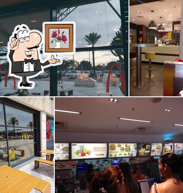 L'intérieur de McDonald’s Quartucciu