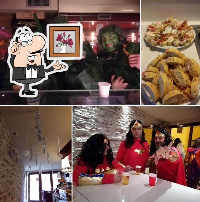 Gli interni di Bar dal Tovo