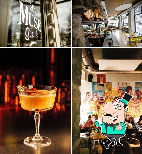 La Muse Gueule serves alcohol