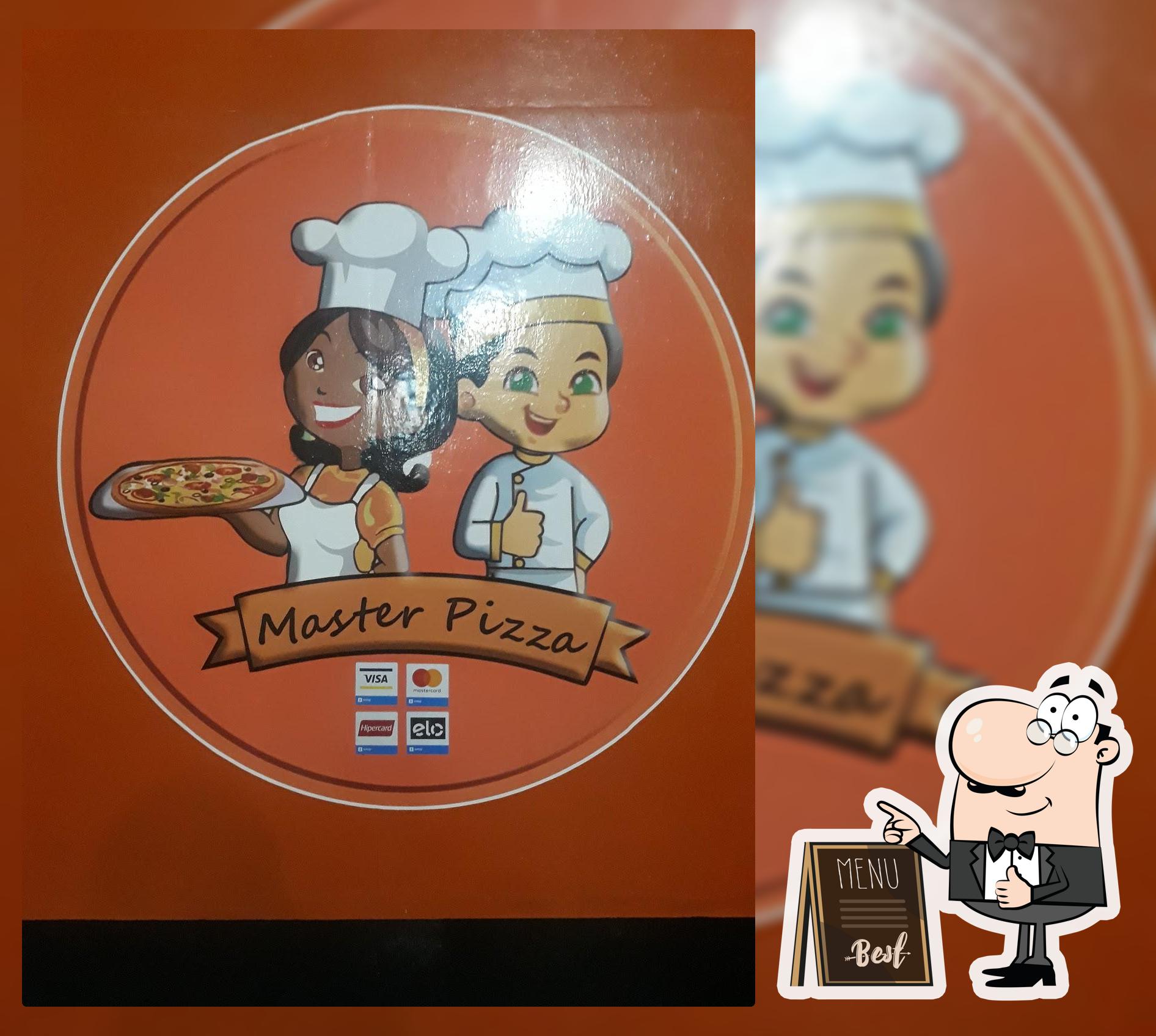 O logotipo do Master Pizza