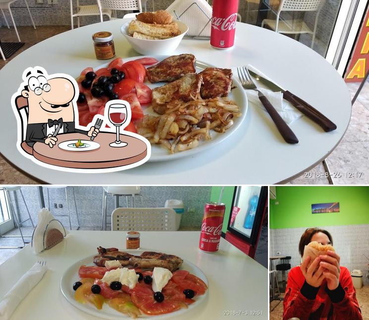 Dai un’occhiata alla foto che presenta la cibo e interni di Pizzeria Hot Burger