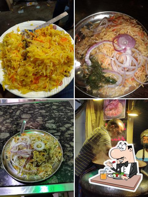 Food at Shakeel Biryani Corner