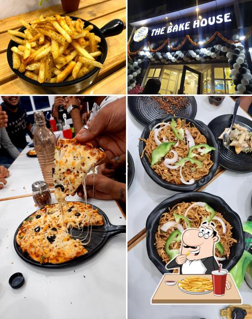 Taste French fries at The bake house