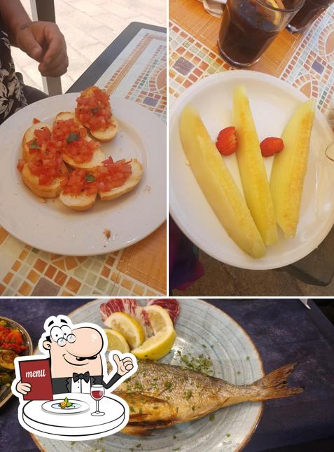 Cibo al Ristorante Snack Bar da Boe