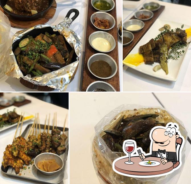 Burnt Edges by Shrimp Bucket Glorietta restaurant, Makati, top of the glo Restaurant menu and
