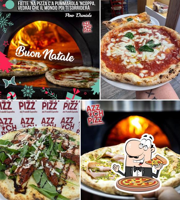 Scegli tra le molte varianti di pizza