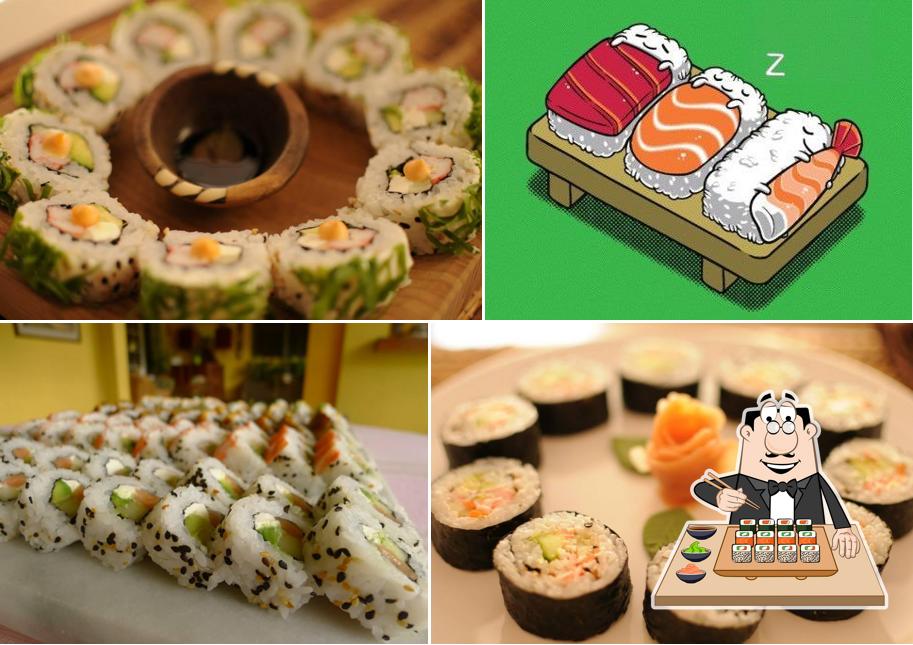 Il sushi è il cibo tradizionale della cucina giapponese