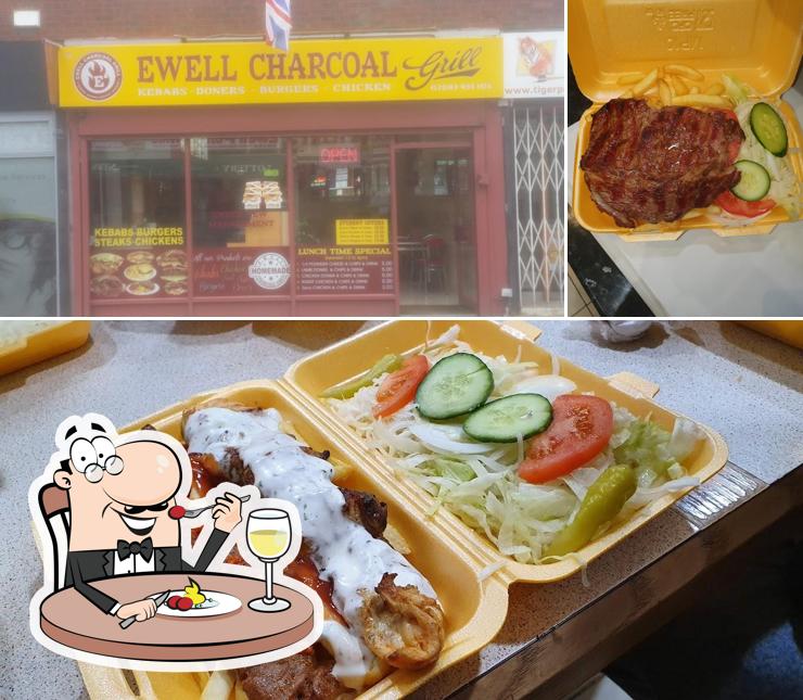 Ewell Charcoal Grill in Epsom Restaurant menu and reviews