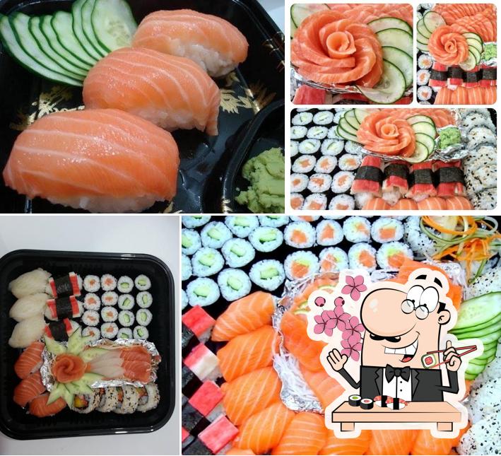 Presenteie-se com sushi no Goyoo Delivery