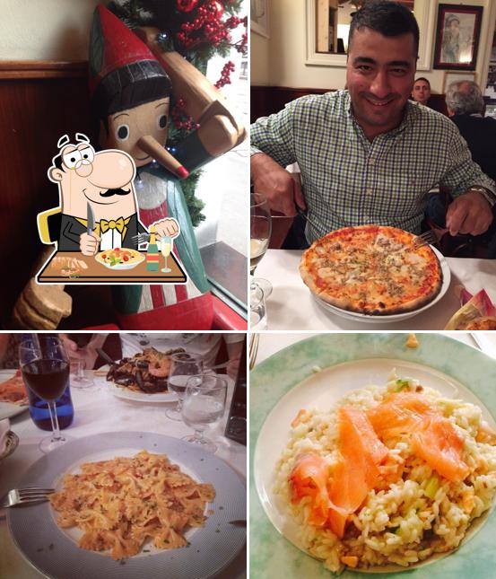 Cibo al Osteria del Gambero Rosso