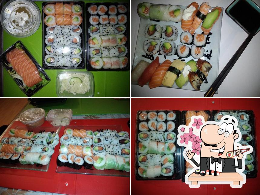 Les sushi sont offerts par 1001 Sushi Bordeaux