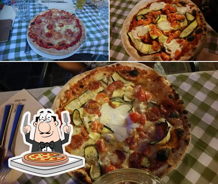 Scegli una pizza a Antica Pizzeria Trattoria Da Gigi