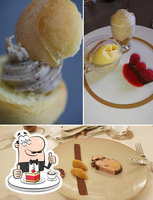 La Table du Château Gratien provides a range of desserts