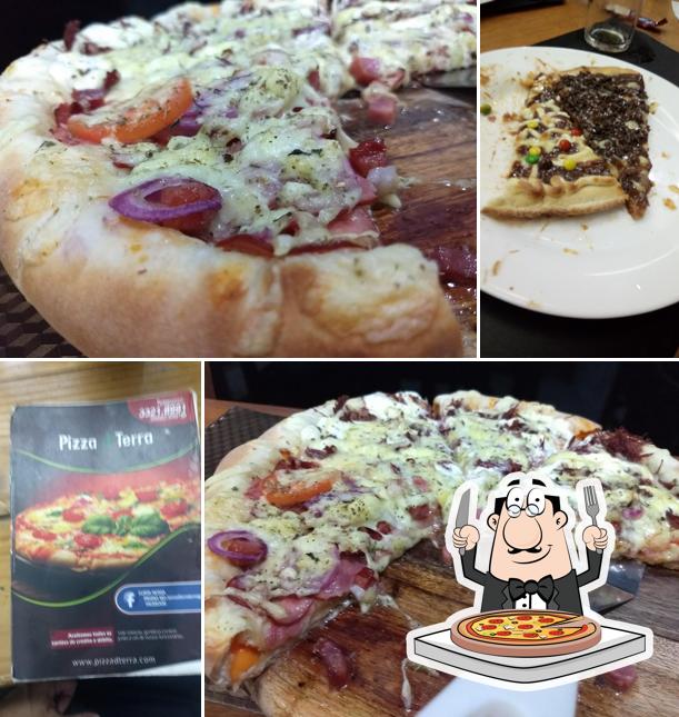 Peça pizza no Pizza da Terra