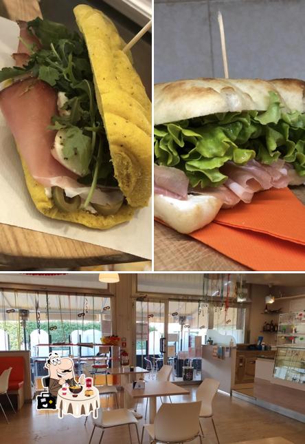 Tra le diverse cose da Bar Eden si possono trovare la cibo e interni