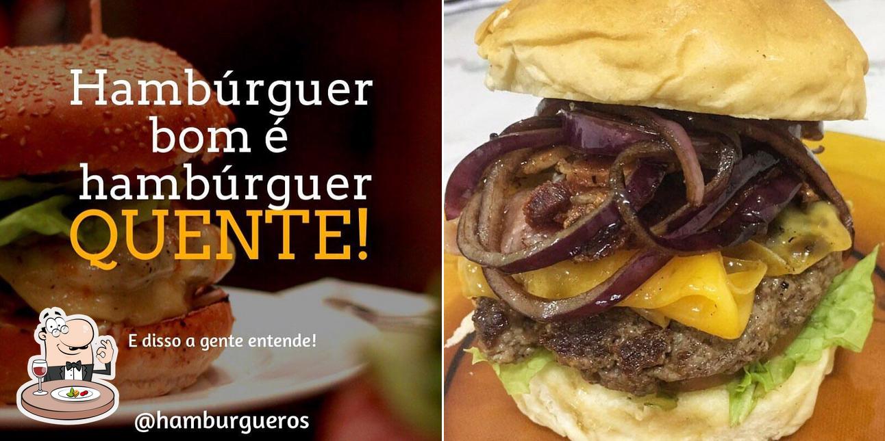 Comida em Hamburgueria vix