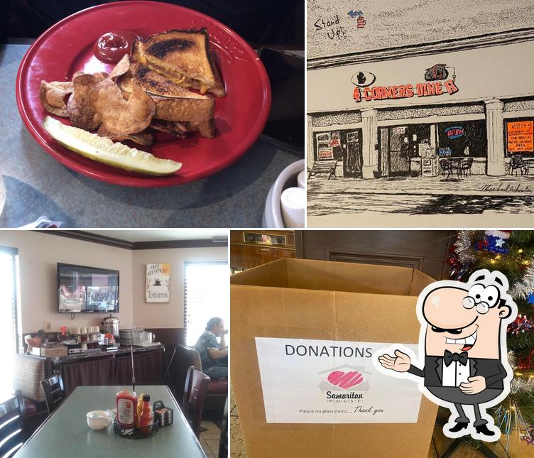 Four Corners' Diner in Romeo Restaurant menu and reviews