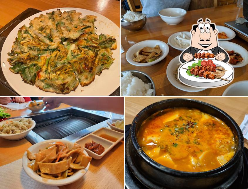 Meals at Korea House Restaurant