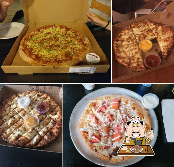 Try out various types of pizza