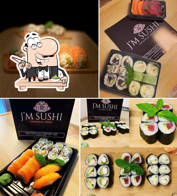 Les sushi sont servis à J'M SUSHI