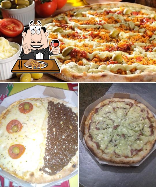 Consiga pizza no Pizzaria e Restaurante Divino Sabor