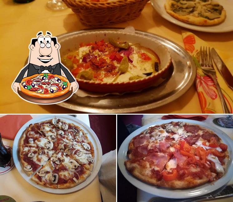 Choisissez des pizzas à Ristorante Pizzeria Plumeau
