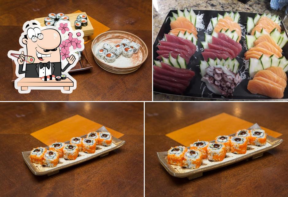 No Gendai Premium Piratiniga, você pode conseguir sushi