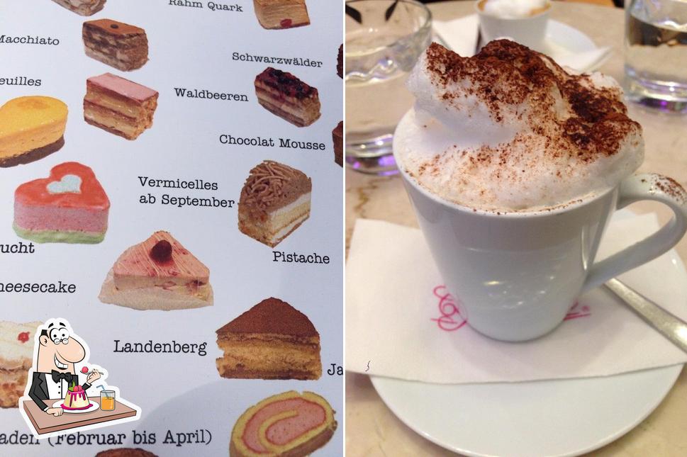 Café Felix serve un'ampia gamma di dolci