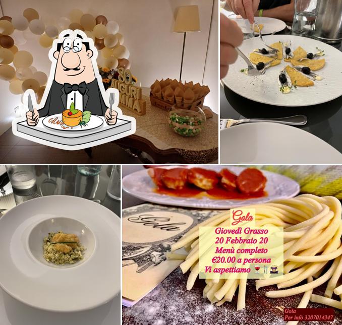 Cibo al Ristorante Gola