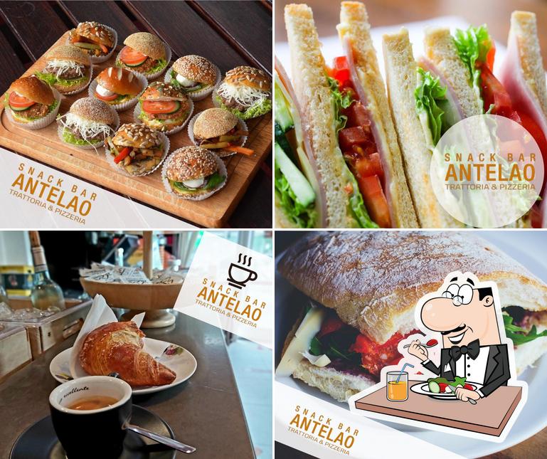 Cibo al Snack Bar Antelao