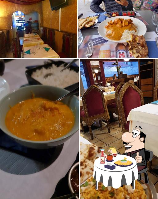 Piatto di formaggi al Bombay Palace Eaux -Vives