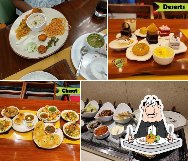 Food at Signature Grills Veg Restaurant