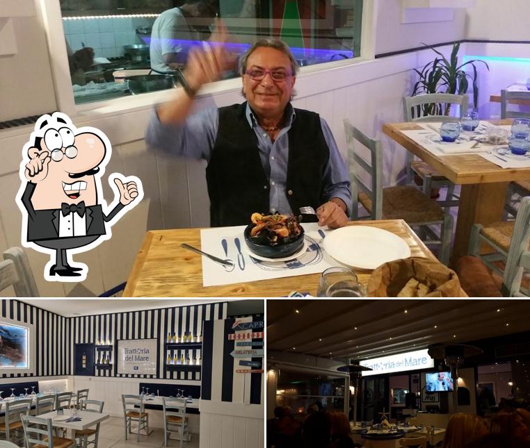 Gli interni di Trattoria Del Mare